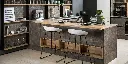 Color Combination Modern Kitchen Cabinets OBK21-014