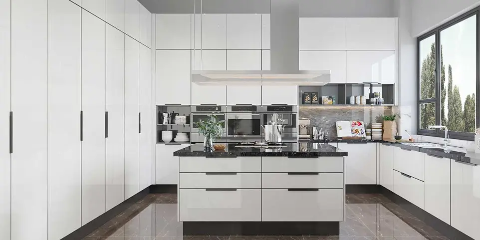 [OBK22-002] 2  خزانات مطبخ صغيرة PAC حديثة OBK22-002